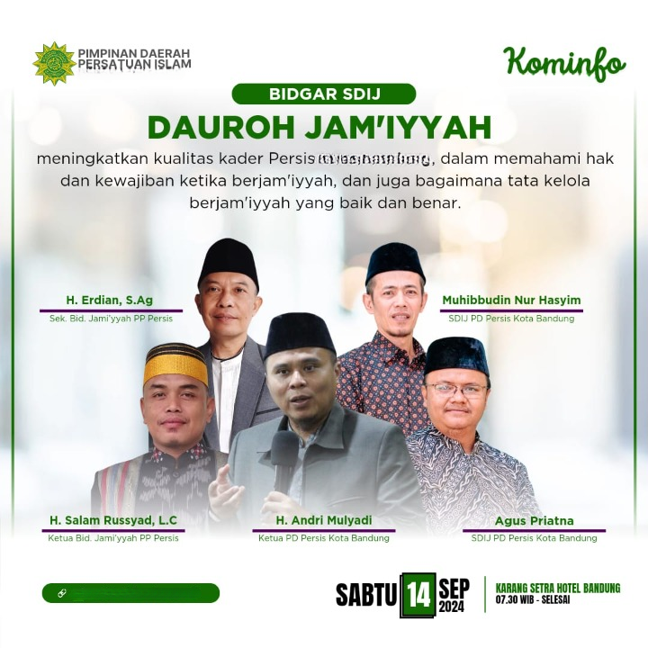 Dauroh Jamiyyah SDIJ PD PERSIS Kabupaten Probolinggo
